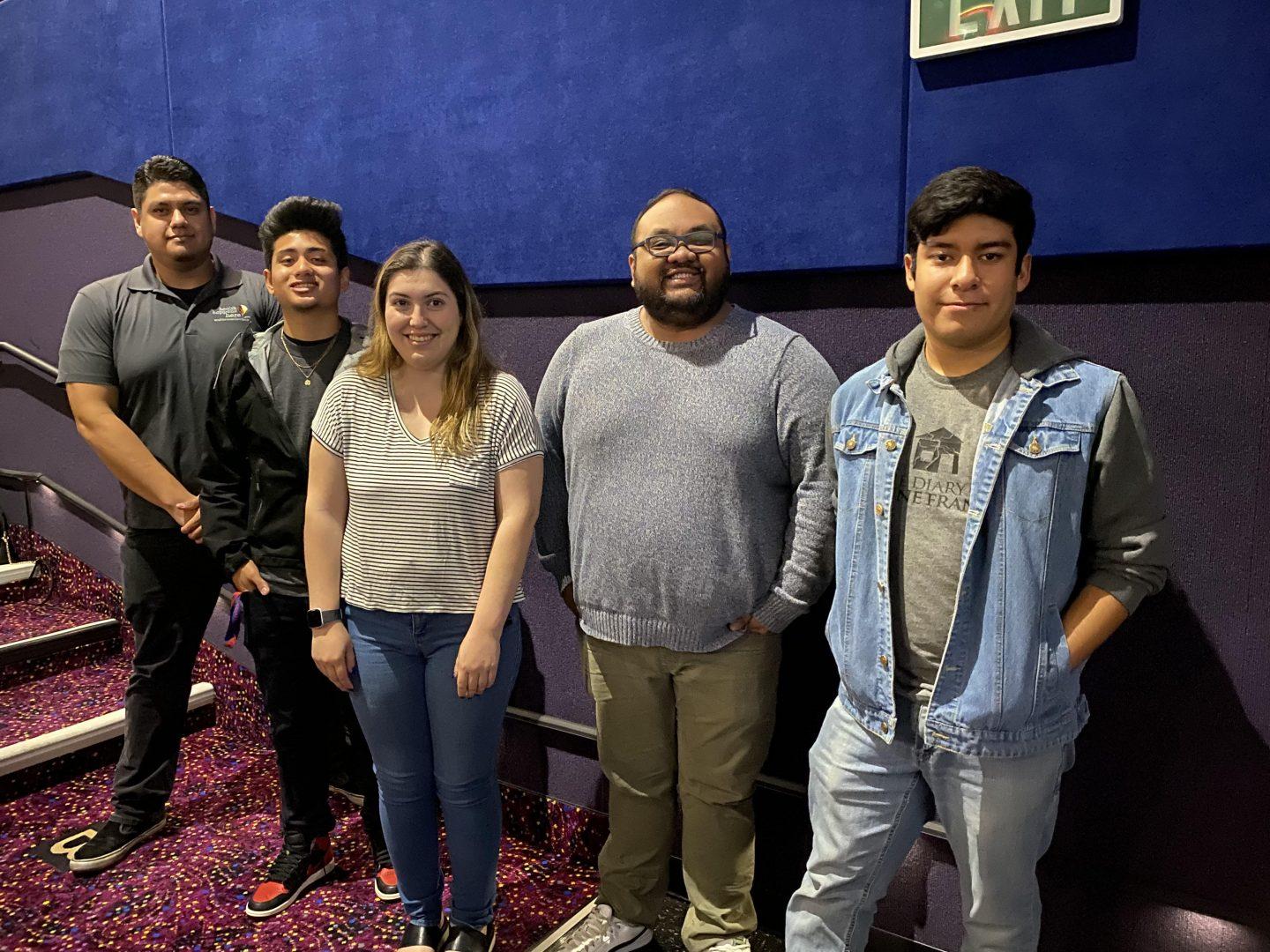 CMAC memebers attend The CMAC Voices Film Screening and Q&A show cases their  films on community health and social justice issues at the Maya Cinemas on Sunday, March 1, 2020 in Fresno, CA.
Photo by: Anjanae Freitas