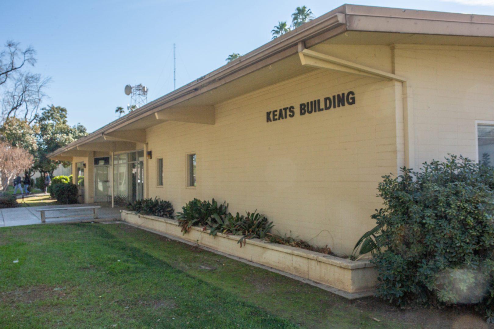 Keats building has storied past on campus