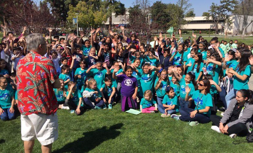Last year over 5,000 elementary school students gathered around in the annual Peach Blossom Festival at Fresno State on Thursday, March 14, 2019.
Courtesy of: Peach Blossom Website 