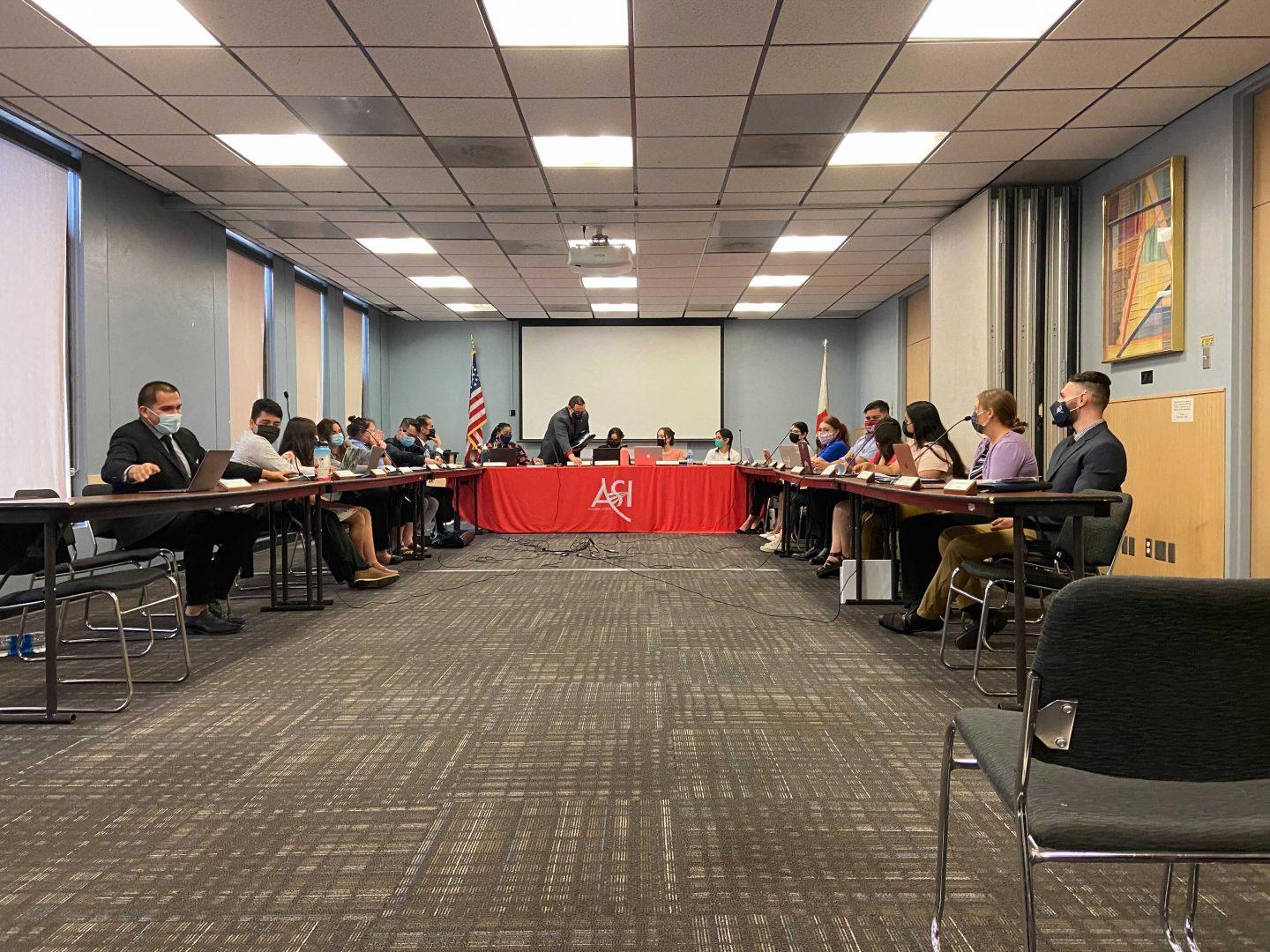ASI senators met to address students COVID-19 concerns and also voted on a new executive vice president. (Edward Lopez/The Collegian)