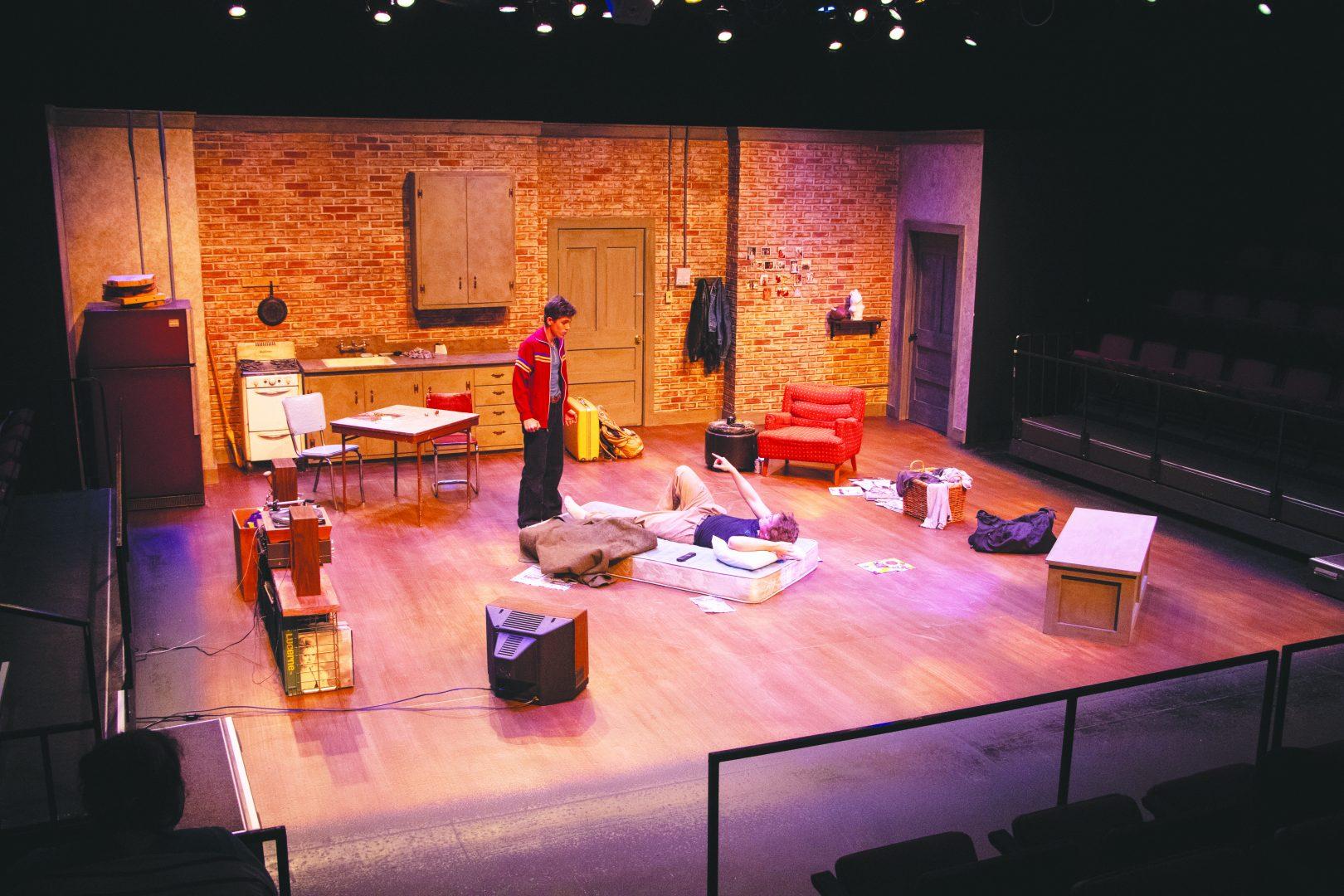 The set of the This Is Our Youth play. (Courtesy of Miguel A. Gastelum)