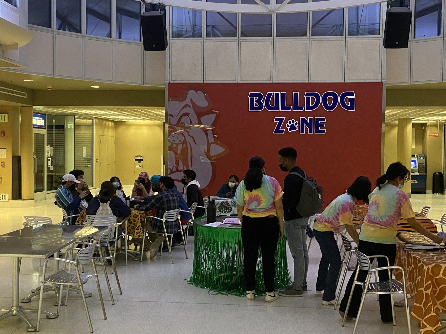 The Bulldog Zone in the University Student Union was the event venue. (Adam Ricardo Solis/The Collegian)