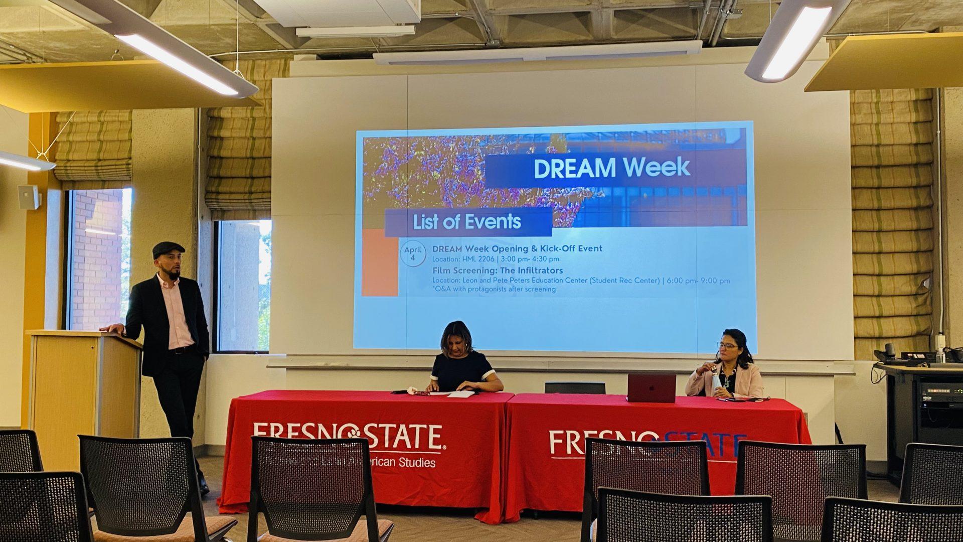 The Dream Success Center hosted a week of events, beginnig with the opening event on April 4. (Adam Ricardo Solis/The Collegian)