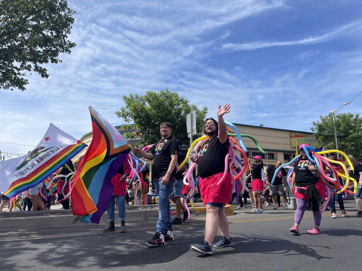 The 32nd annual Rainbow Pride Parade was held on June 5, 2022. (Ashley Flowers/The Collegian)