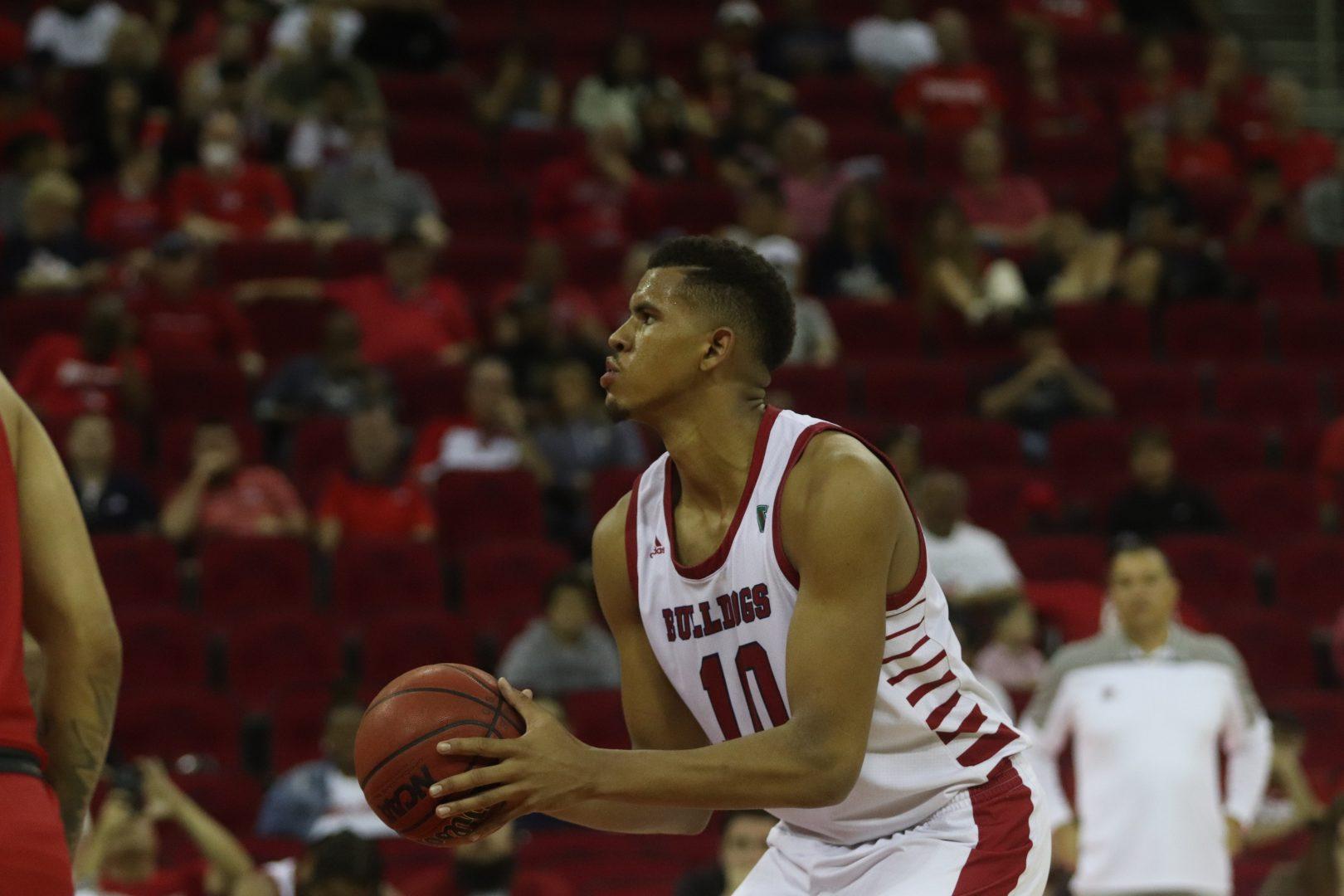 Orlando Robinson against Youngstown State on March 23, 2022 at Save Mart Center. (Melina Kazanjian/The Collegian)