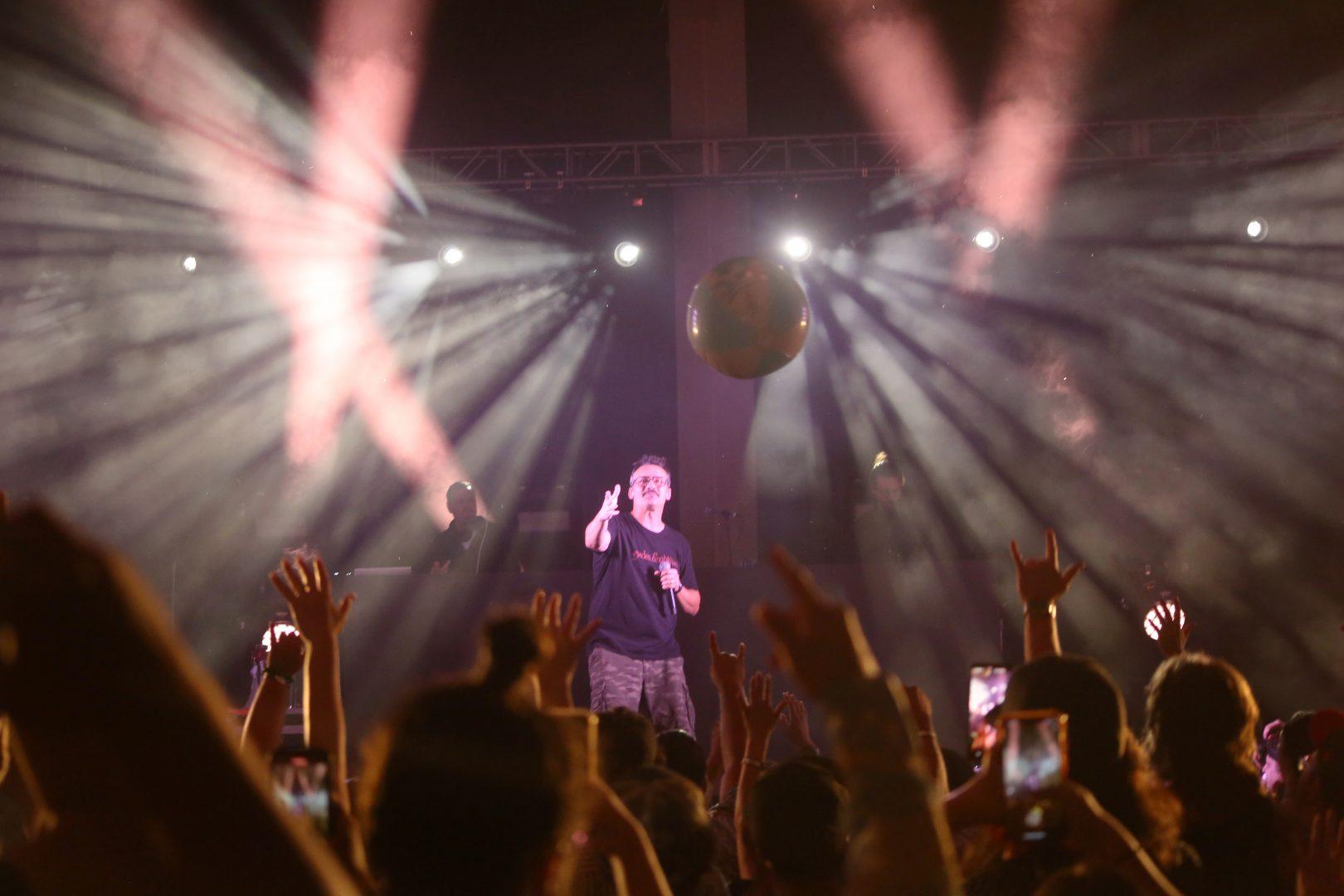 Hip-hop duo Atmosphere capped off Irations “Sunshine & Summer Nights Tour” as the final performers at
Rotary Amphitheater at Woodward Park on August 24, 2022. (Manuel Hernandez/The Collegian) 