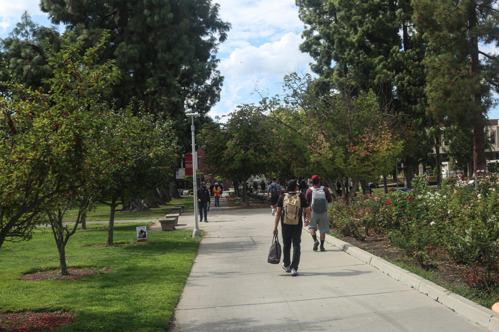 Fresno States fall 2022 total enrollment is projected to drop 5% from last fall semester. (Manuel Hernandez/The Collegian)