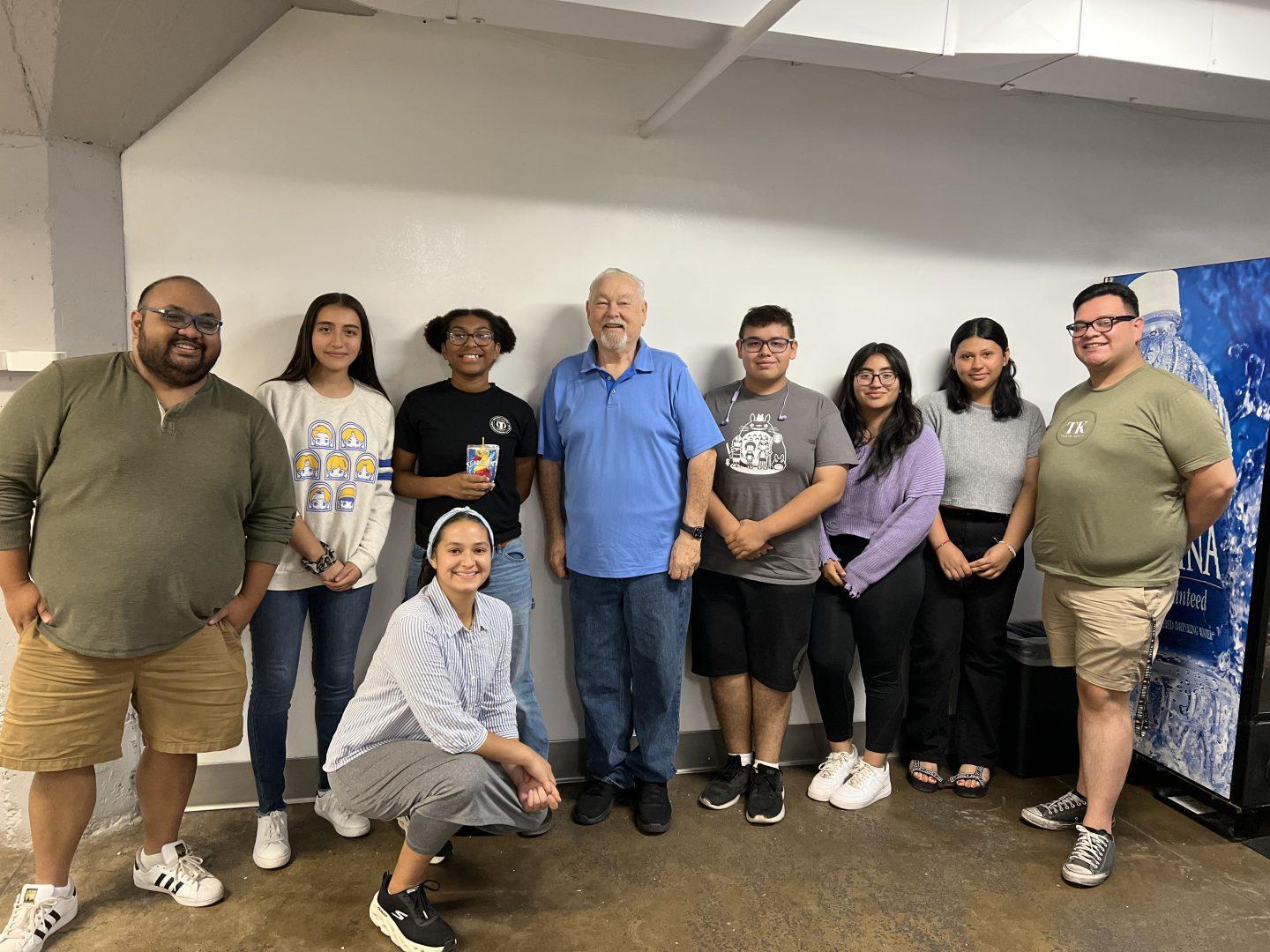 The Journalists of Color program hosts an orientation meeting for the second cohort of Fresno State students. (Courtesy of Journalists of Color)