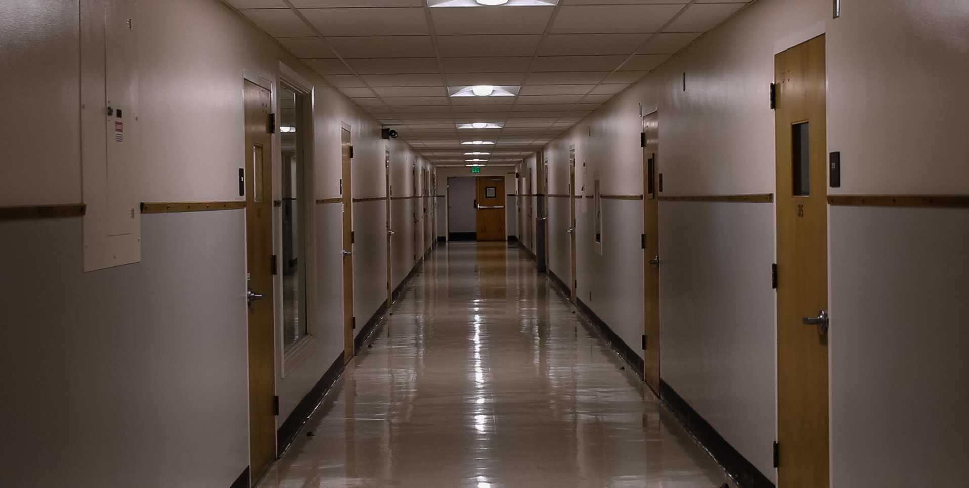The third floor of the Family and Food Science Building contains an eerie aura. (Diego Vargas/The Collegian)