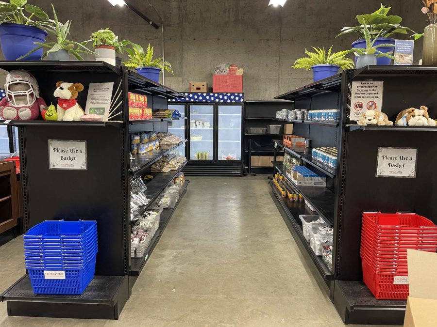 The Fresno State Student Cupboard is now open on Saturdays from 10 a.m. to 2 p.m., starting this semester. (Wyatt Bible/The Collegian)