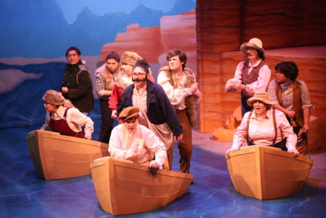 Men on Boats puts a diverse perspective on male historical figures. (Sarah Delgado/The Collegian)