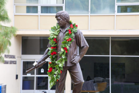 CCGCs Latino/a Programs and Services host its annual commemoration event of Cesar Chavez from 11 a.m. to 1 p.m. on March 22, 2023, at the Peace Gardens.