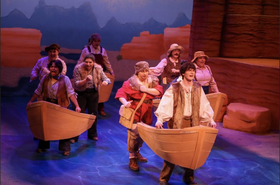 Men On Boats was a theatre production shown last semester as part of the University Theaters production line-up. (Sarah Delgado/The Collegian)