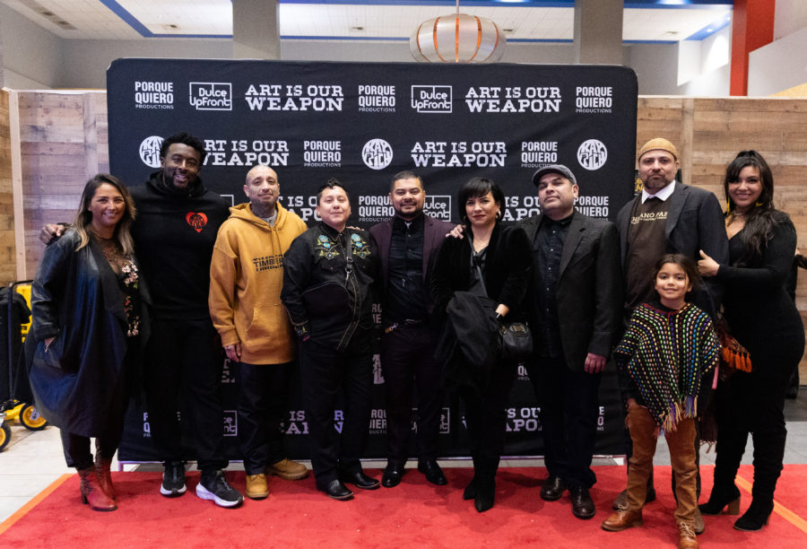 Art Is Our Weapon premiered at Campus Pointes Maya Cinemas on Feb. 26, 2023. (Carlos Rene Castro/ The Collegian)