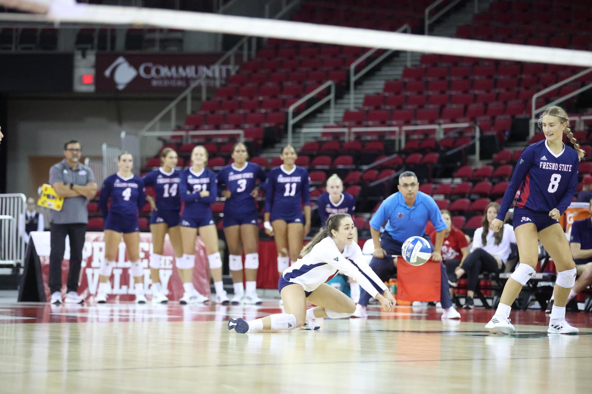 Fresno State volleyball swept by Northridge The Collegian