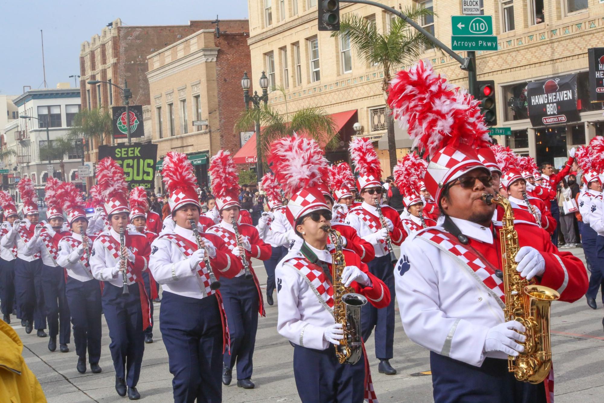 The Bulldog Marching Band will take on the Rose Parade for the second