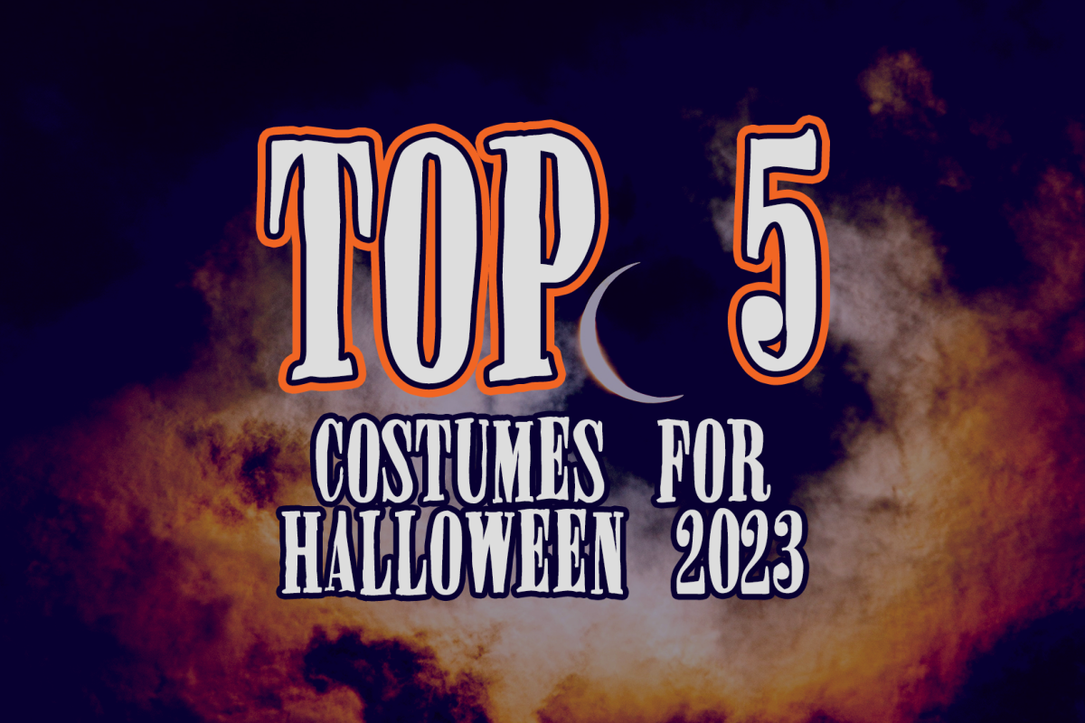 With Google Trends, one can inquire about the currently trending Halloween costumes in their areas. (Graphic by Wyatt Bible/The Collegian)