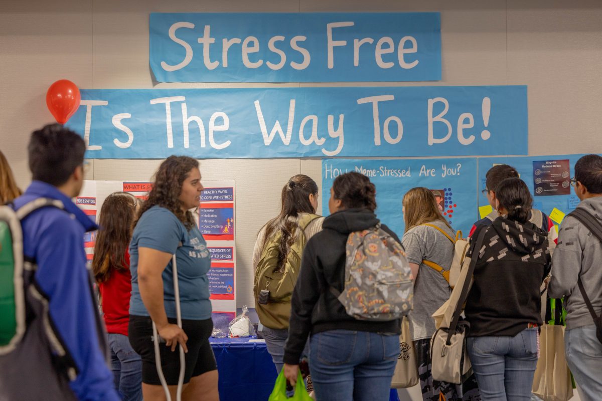 Fresno State Spotlights Events host a Relax and Refresh event at The Ruiz ballroom on Nov. 8. The event was a part of Stress Free Week from Nov. 6-10.