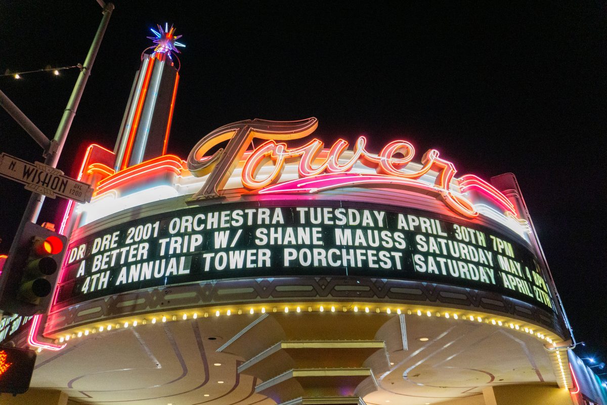 The Tower Theatre is home to a variety of entertainment events. 