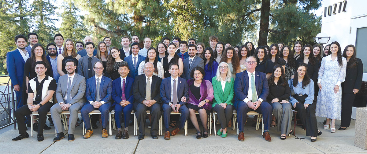 Armenian Studies Program scholarship recipients were honored on Sunday, March 17, 2024.