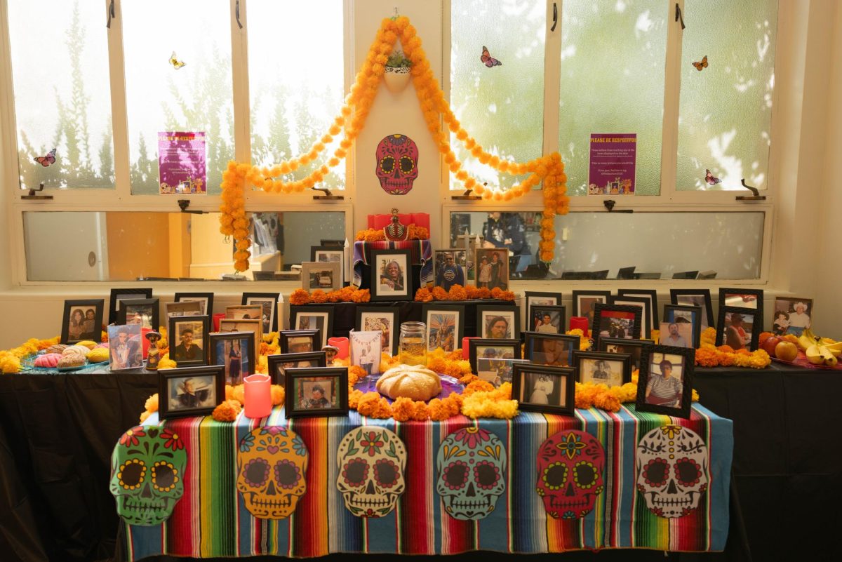 The Fresno State Cross Cultural and Gender Center showcases its annual Dia de los Muertos ofrenda on Nov. 1, 2023.