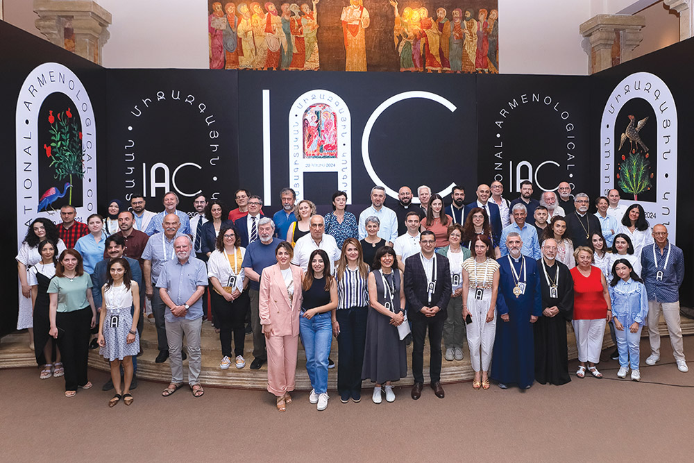 The International Armenological Congress was held at the
Matenadaran, in Yerevan, Armenia, July 19-22, 2024.