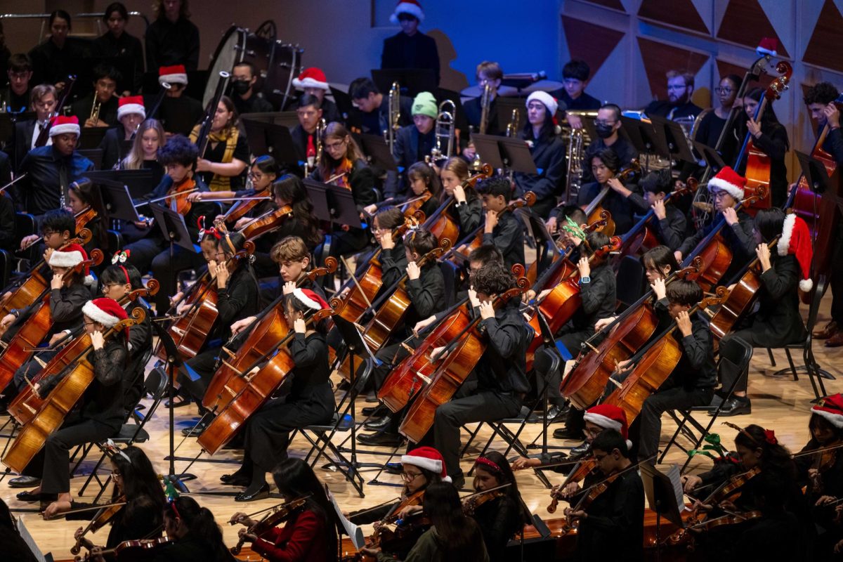 The Youth Orchestra of Fresno at the "Diamond Anniversary" show on Dec. 8, 2024.