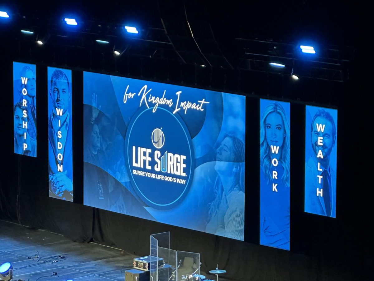 The stage is set for Life Surge on Feb. 15, 2025.