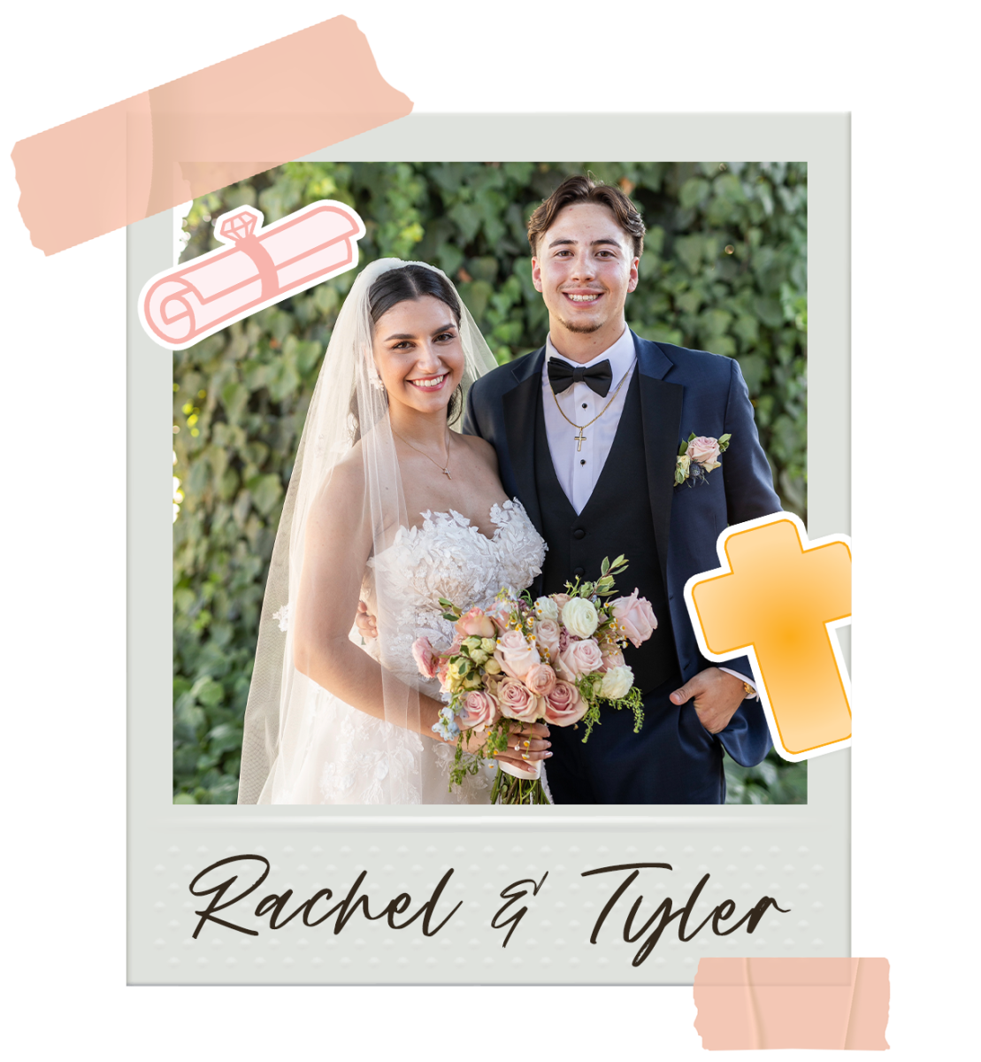 Wedding graphic created by Katelyn Coffman.