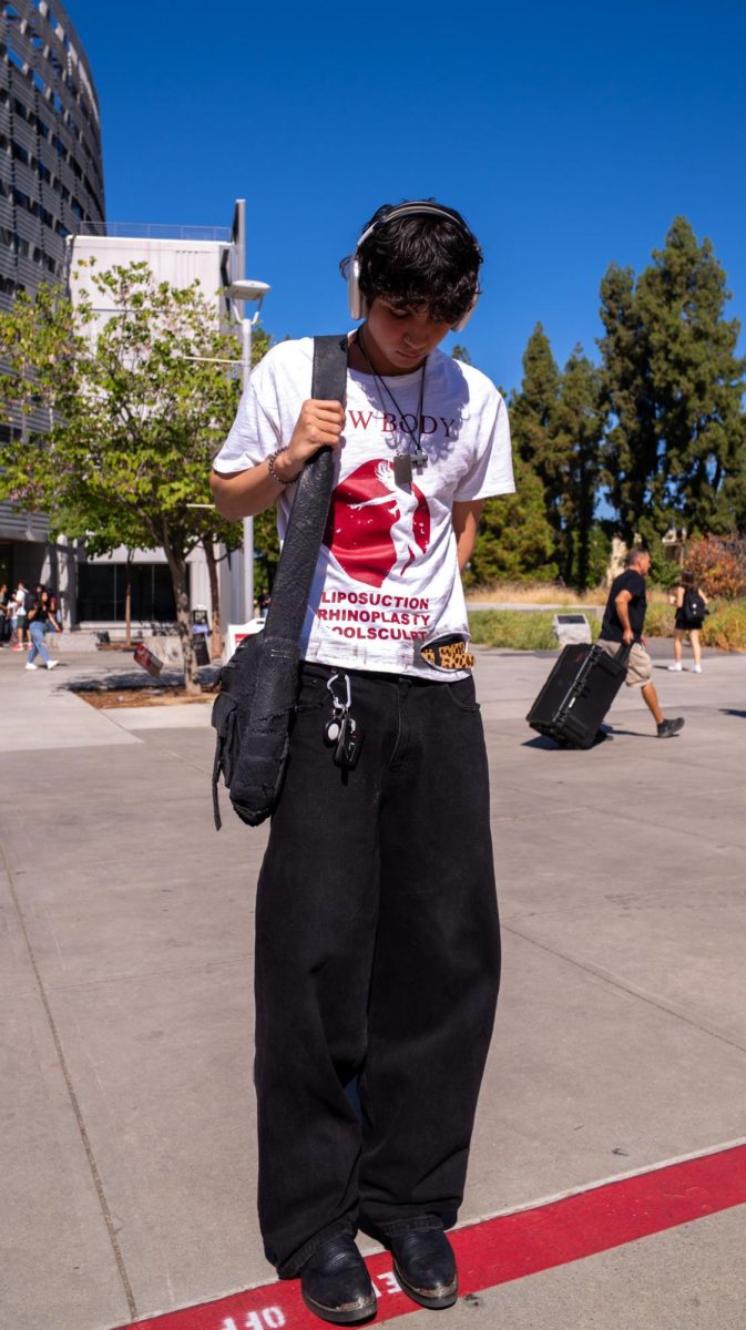 Third year psychology major Noah.  