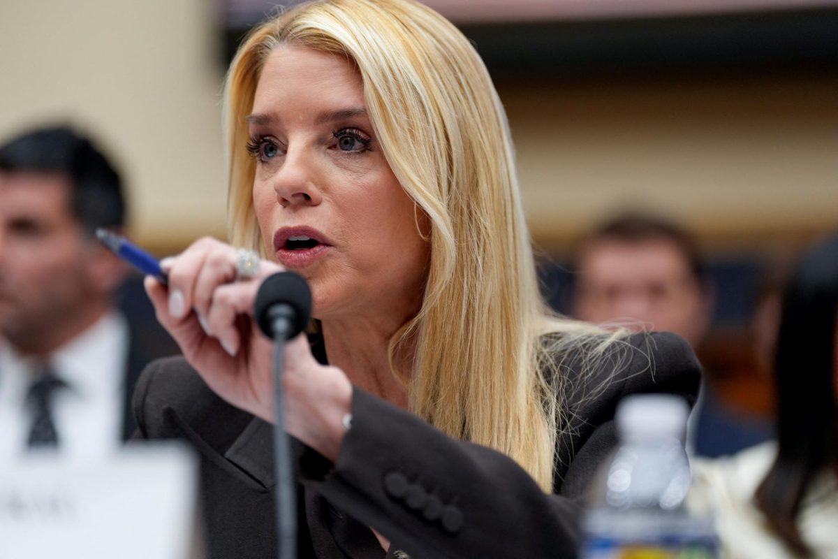 U.S. Attorney General Pam Bondi testifies before a House Judiciary Committee hearing on oversight of the Justice Department, on Capitol Hill in Washington, D.C., U.S., February 11, 2026. REUTERS/Kent Nishimura