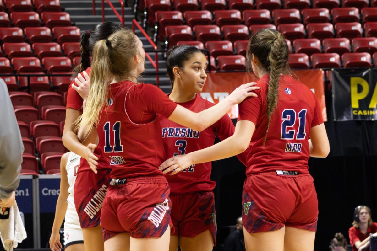 Fresno State women's basketball against the University of Nevada, Las Vegas at the Mountain West Tournament.