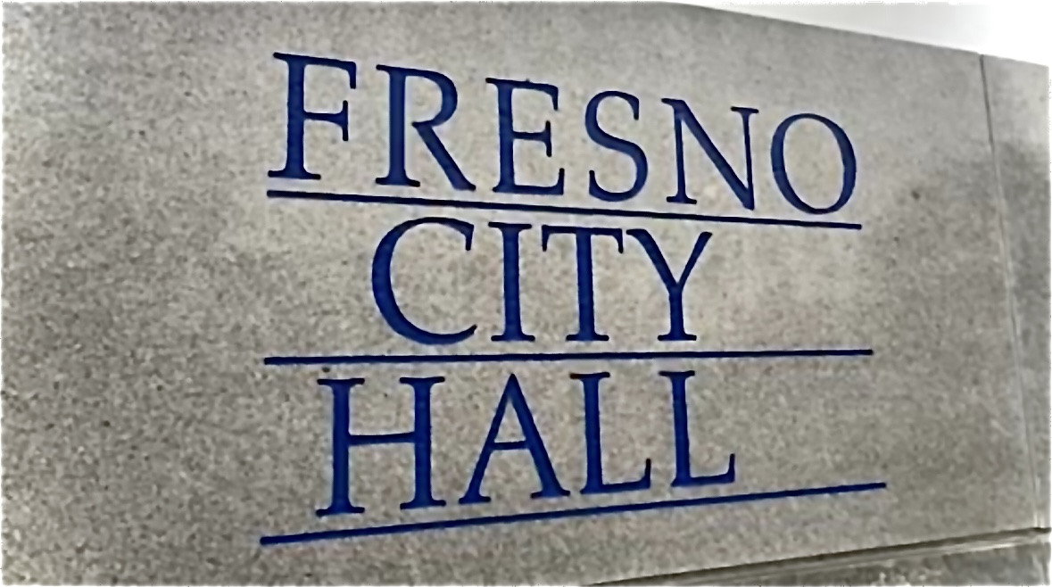 Outside of Fresno City Hall on March 18, 2026.