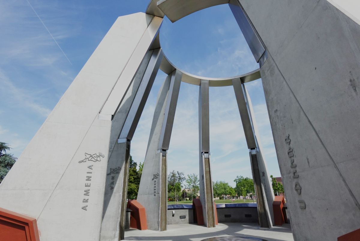 Fresno State's Armenian Genocide Memorial.