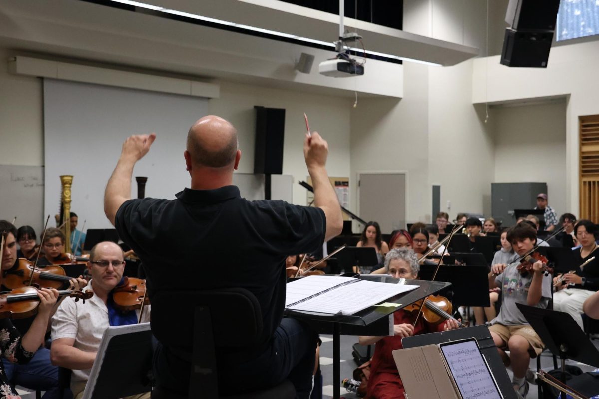 The Fresno Summer Orchestra Academy practicing in June 2025.